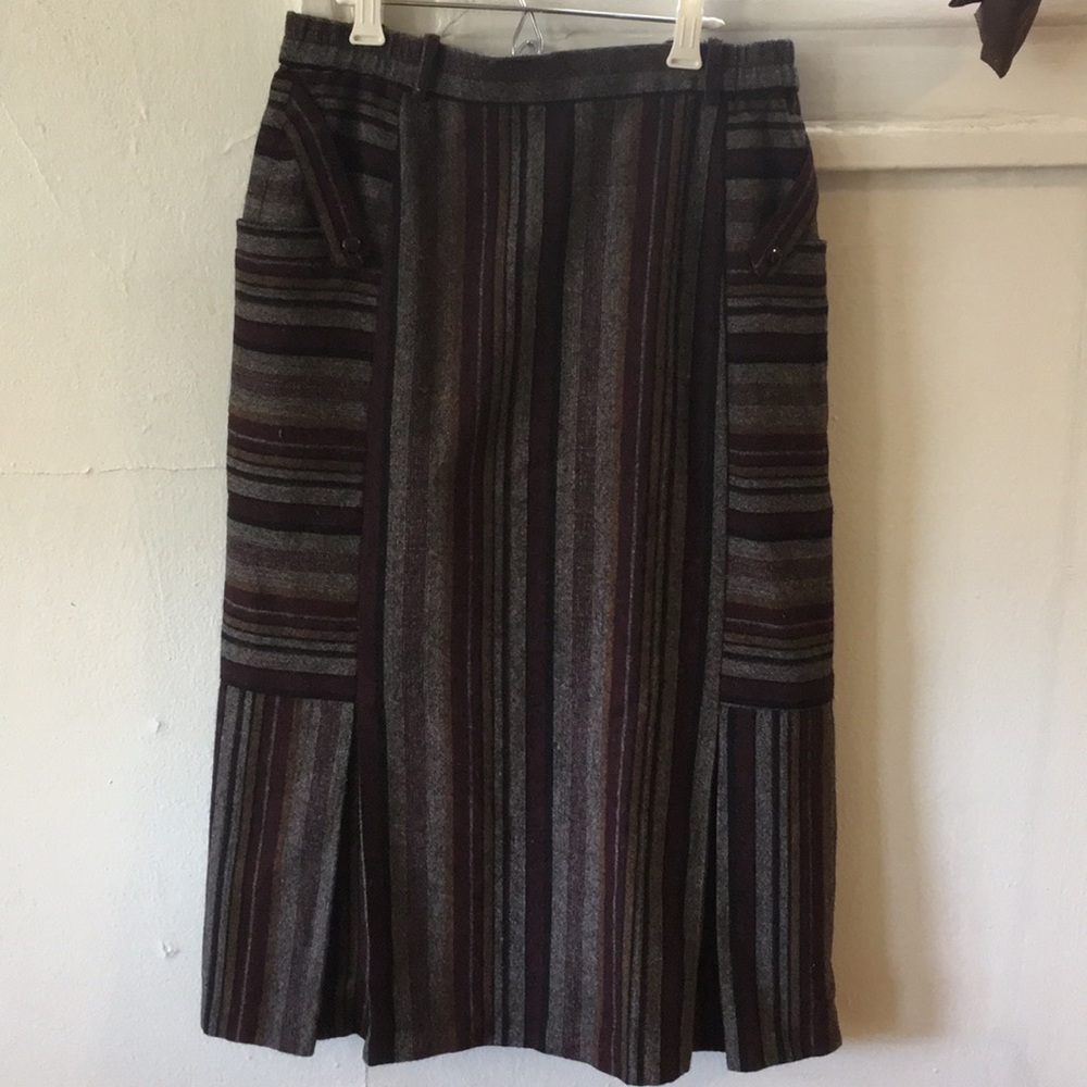 Vintage Wool Skirt